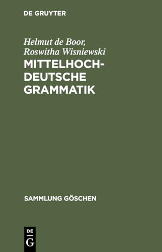 Mittelhochdeutsche Grammatik: Durchgesehen in Zusammenarbeit Mit Helmut Beifuss: 2209