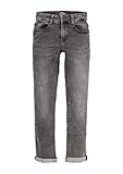 der Beinverlauf ist Slim leg s.Oliver Junior Jungen 402.10.102.26.180.2059142.Slim Jeans, Grey, 134