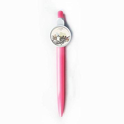 Stylo à bille rétractable bleu à offrir aux passionnés de voyage en Chine
