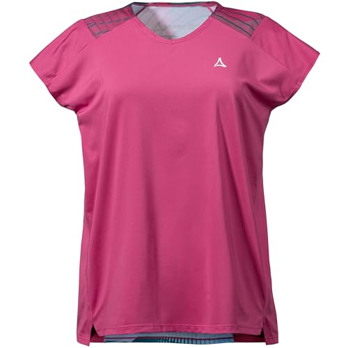 T-Shirt Schöffel Aukra Femme XL Holly Pink col rond été