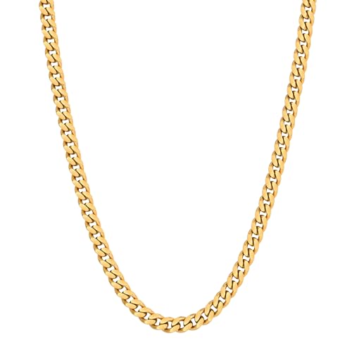 VEXXS Men's Gold Chain Flat Cut04
