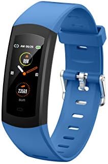 novasmart – runR ONE Fitness Tracker, Activity Tracker, Smart Band with Colour Display, Heart Rate and Blood Pressure Measurements, Sleep Monitor, Calorie Counter, Step Counter – Blue