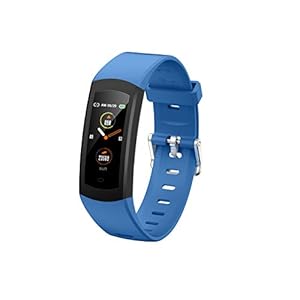novasmart – runR ONE Fitness Tracker, Activity Tracker, Smart Band with Colour Display, Heart Rate and Blood Pressure Measurements, Sleep Monitor, Calorie Counter, Step Counter – Blue