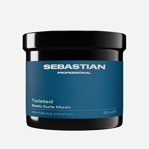 Sebastian Professional Twisted | Mascarilla Antiencrespamiento de Hidratación Intensa | Definición y Flexibilidad para Rizos y Ondas | Cuidado Capilar | Ideal para Cabello Rizado | 500 ml