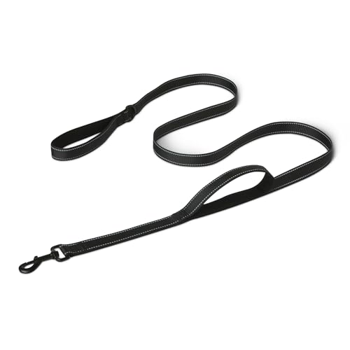 Amazon Basics Guinzaglio per Cani con Due Maniglie Imbottite e Anello a D, 1,8 m