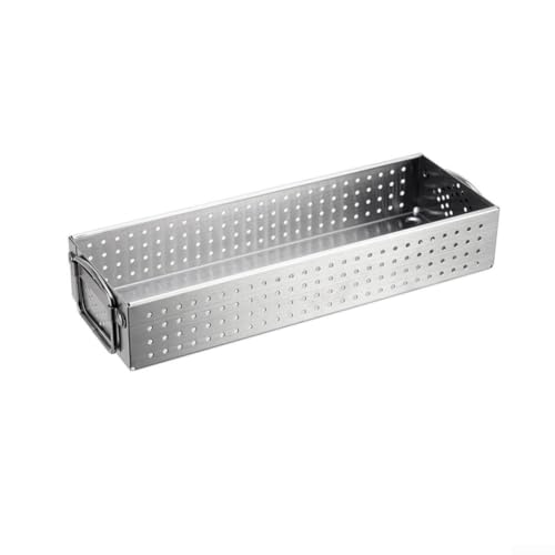 NEIQIUWING 304 Escurreplatos de cocina organizador para palillos, cucharas, tenedores y cuchillos con sistema de drenaje de agua, diseño moderno y compacto para un secado higiénico
