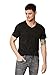 Produktbild TOM TAILOR Herren Double Pack V-neck T Shirt, Black, S EU