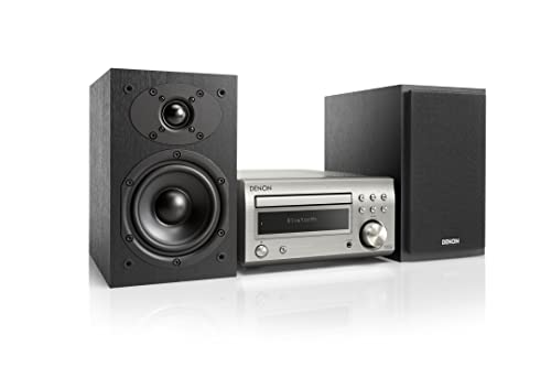 Denon D-M 41 Kompaktes HiFi-System mit 60W Ausgangsleistung Premium-Silber/Schwarz Denon D-M 41 Kompaktes HiFi-System mit 60W Ausgangsleistung Premium-Silber/Schwarz