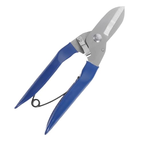GALPADA Tijeras De Podar Japonesas De Acero Inoxidable Para Jardín y Bonsáis, Mango Ergonómico Azul, Corte Preciso Para Ramas Gruesas, Herramienta Manual Multifuncional De Jardinería