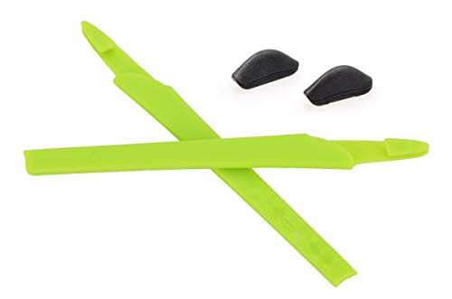 NicelyFit Kit de substituição de almofadas de nariz para óculos Oakley Crosslink Pro Sweep Switch MNP, Verde, Crosslink