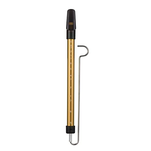 Metal Slide Whistle Musical Instrument with Steel Rod