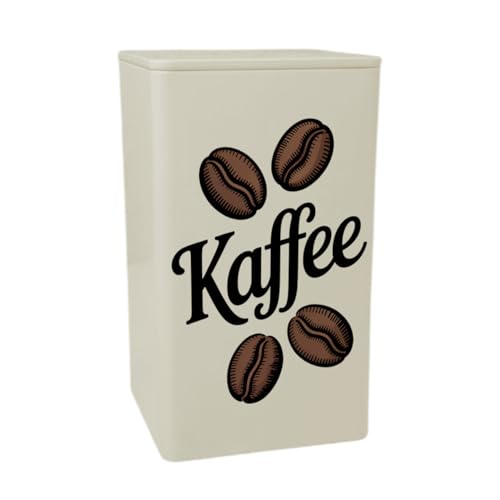 speecheese Kaffeebohnen Vintage KaffeeDose 900ml MetallDose 900ml im Retro-Look, ideal für Nostalgiker
