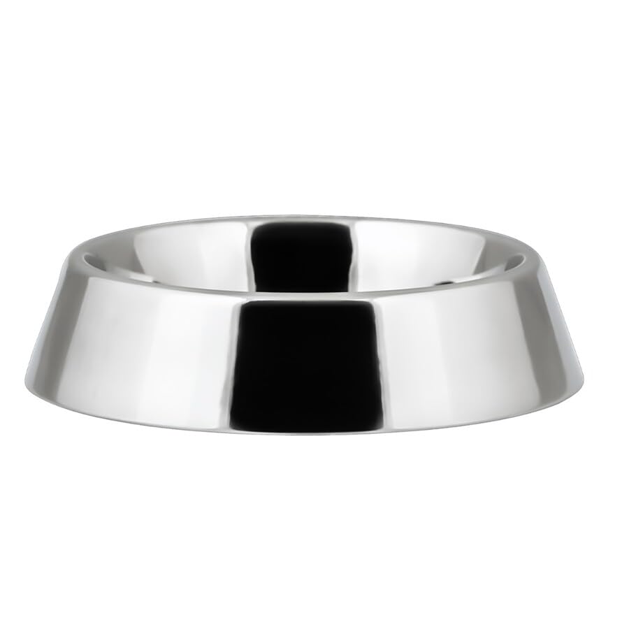 HAPPET Ciotola in lega di insetto 2L - Ciotola in metallo per cani e gatti in acciaio inossidabile, antiscivolo, protegge dagli insetti, per cibo e acqua, igienica e facile da pulire, 30 cm