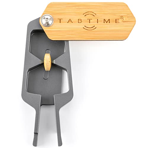 TabTime Coupe-pilules en métal - Permet de diviser facilement les pilules et les comprimés - Design très durable - Idéal pour les horaires de médicaments compliqués Cover
