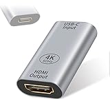 Duttek USB C Female to HDMI Female Adapter, USB Type c to HDMI Converter, 4K@60Hz High Resolution USB C Input to HDMI Output Adapter Support Mobile Phones, notebooks, projectors, Monitors etc 1 Pack