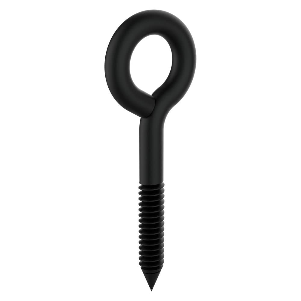 Œillets à vis tire-fond 15,2x14 cm finition brillante tempête pour fixation