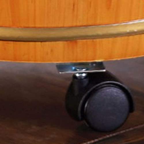 Masajeador Spa de Pies de Madera con Ruedas y Cubierta miniatura 4