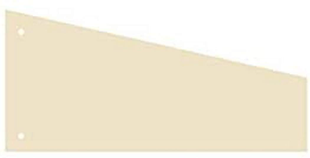 Kangaro 07070-08-TR Divider Strips Paper Beige 235 x 105 Trapezoid
