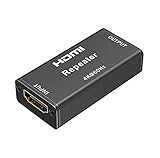 PremiumCord 4K HDMI Repeater bis zu 40 m, HDMI 2.0, Metallgehäuse, externe Hilfsstromversorgung,...