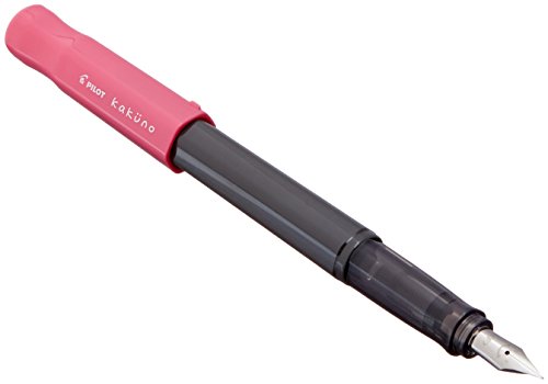 Image of Pilot Kakuno Fountain Pen of Biginners, Fine Nib, Pink Body (FKA-1SR-PF)