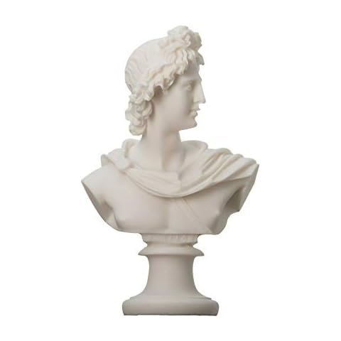 BeautifulGreekStatues Apollo Alabaster Bust 5.9" Cover