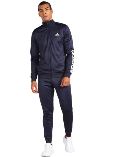 Adidas Mens Polyester M Lin Tr Tt Ts Tracksuit Gu4976 Desertcart