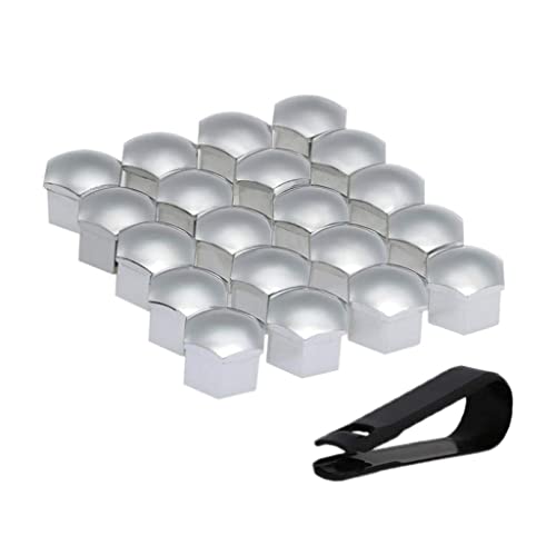 Protezione Avanzata Contro la Corrosione: Realizzati in plastica ABS resistente agli urti, questi cappucci creano una barriera efficace contro acqua, sale stradale e polvere, prevenendo la formazione di ruggine sui dadi e preservando la qualità delle ruote
