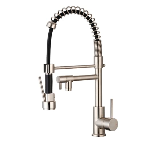 Essebagno Big Pro mitigeur évier à douchette mobile façon inox