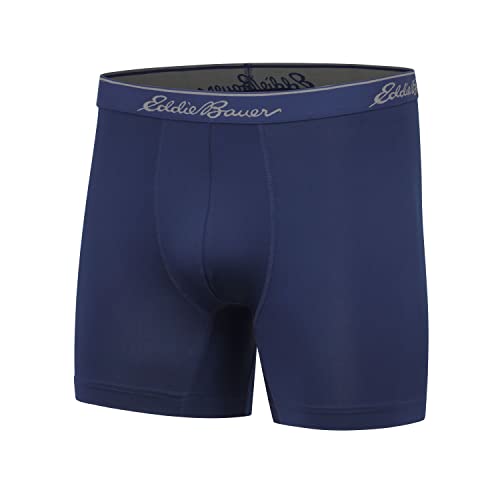 Eddie Bauer Men's 5" No Fly Performance Boxer Brief Underwear (3 Pack or 4 Pack)2