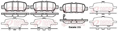 Remsa 0876.41 Pastiglie Freno