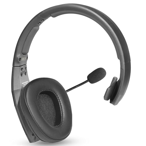 B650XT Replacement Earpads para BlueParrott S650XT B650-XT Headset | Fundas con almohadillas de espuma viscoelástica negras miniatura 7