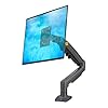 Ergosolid Supporto per Monitor PC, Monitor, Braccio articolato ergonomico, Molla a Gas, 17-30 Pollici, VESA 75 mm e 100 mm, Girevole a 360°
