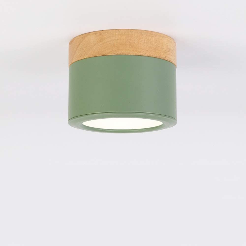 Ceiling Light Led Downlight Ceiling Spot Lights 3000K 5W Warm Light Wood Art Spotlight Surface Mounted Downlights Ideal For Corridor Gallery Kitchen And Living Room