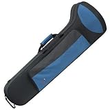 Color negro y azul Ortola 6465-031 - Estuche trombon alto, color negro y azul