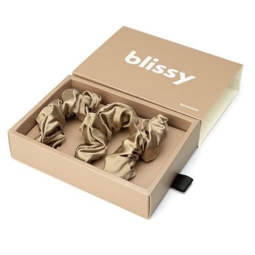 Blissy Silk Scrunchies