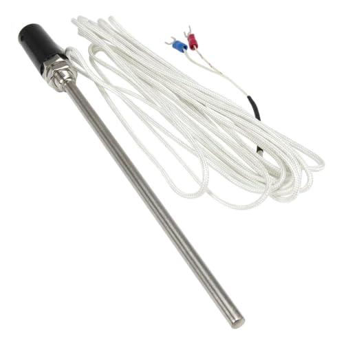 Sensor de temperatura WRET-03 con cable de 5m y cabezal de sonda largo de 200mm
