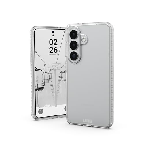 Urban Armor Gear UAG Designed for Galaxy S26 5G Case, Plyo - Wireless Charging Compatible, Translucent Rugged Military Drop Tested Protective Cover - Ice