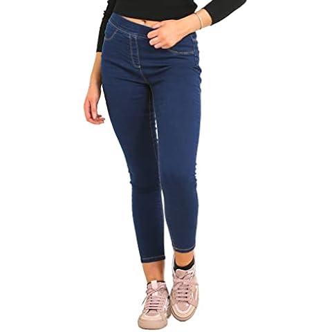 UC Ladies Blue High Rise Jeggings Cover