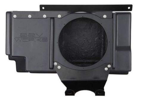 SSV Works Behind The Seat Sub Enclosure - Unloaded for 14-18 Polaris RZR XP 1000