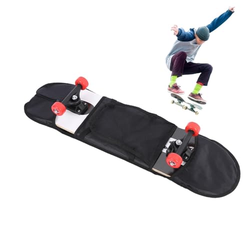 Genérico Mochila De Skateboard | Impermeable con Correa Ajustable | de Viaje de Oxford 600D para Monopatín - para Jóvenes y Adultos, para Uso Diario, Aire, Patinaje y Viajes