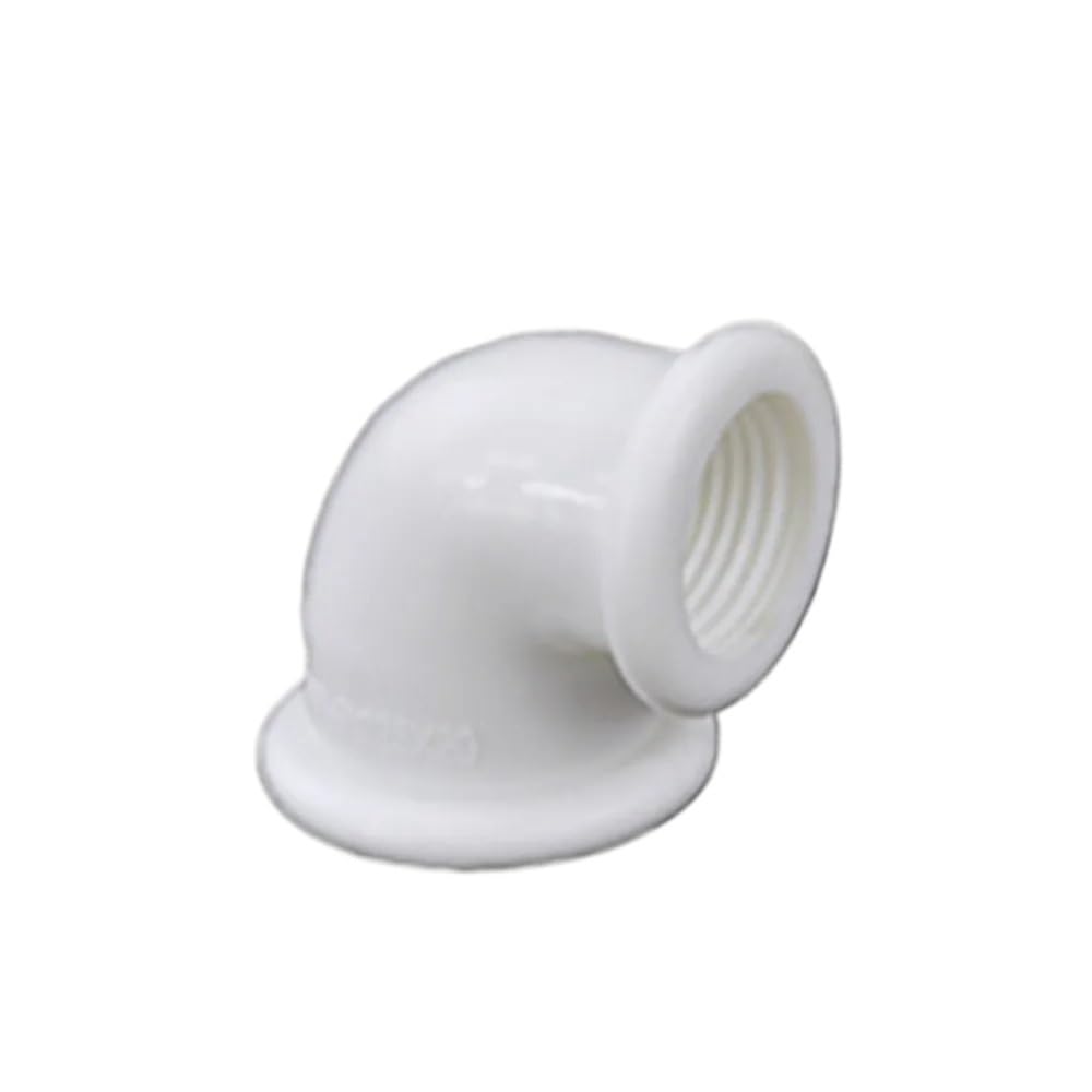 Mexeword Women's One Color Thread 90 Deg Plastic Elbow Pipe Fitting Connector Coupler