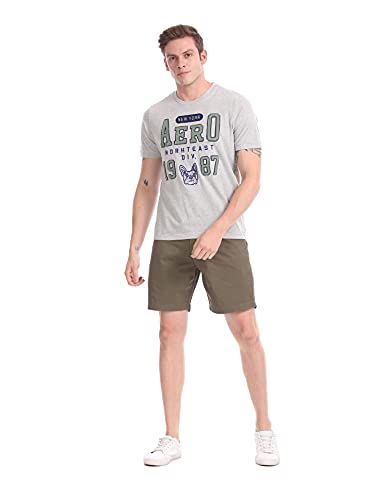 Image of AEROPOSTALE Men's Printed Regular Fit T-Shirt