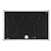 NEFF T58STF1L0, N 90, Induktionskochfeld, autarkes Glaskeramik-Kochfeld 80 cm breit, Twist Pad, Home Connect, Smart Hood Automatic, Powerstufe, aufliegend, Schwarz