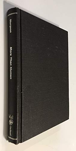 More Than Human 0824014383 Book Cover
