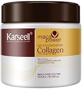 Karseell Collagen Hair Mask Maca Power Deep Repair Conditioning Argan Oil Collagen Hair Mask Esse...