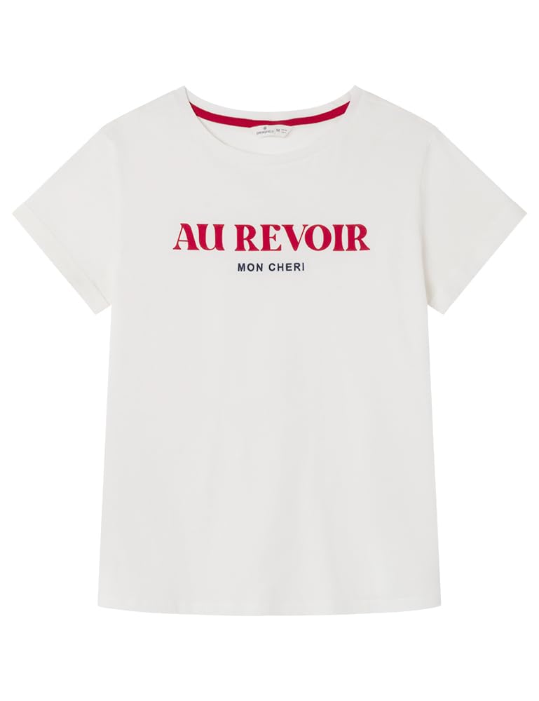 SPRINGFIELD Frqs Women's Au Revour T-Shirt, Multicoloured, L