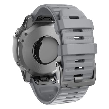 Bracelet silicone 26mm Easyfit à libération rapide pour Fenix 7X