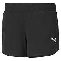 PUMA Women's Active Woven Shorts, Black, X-Small