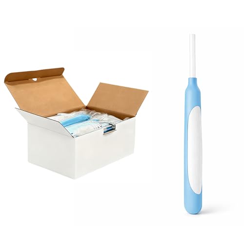 Female External Catheter, Non-Invasive Soft Fit Incontinence Support, External Latex Catheter Compatible with Suction Systems (30 Packs)