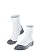 FALKE Damen Laufsocken Stabilizing Cool, Funktionsfaser, Wadenlange Socke mit Kompressionszone mit Bandageneffekt, 1er Pack, Weiß (White-Mix 2020), Größe: 37-38